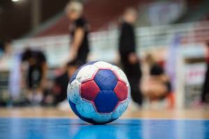 handball auf dem spielfeld
