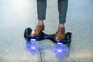 hoverboard mit led licht