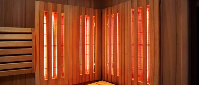 wand infrarotheizung in sauna