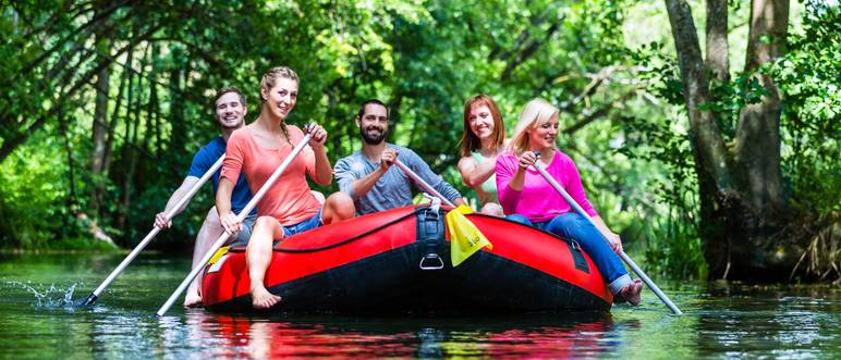 schlauchboot mit sitzbank