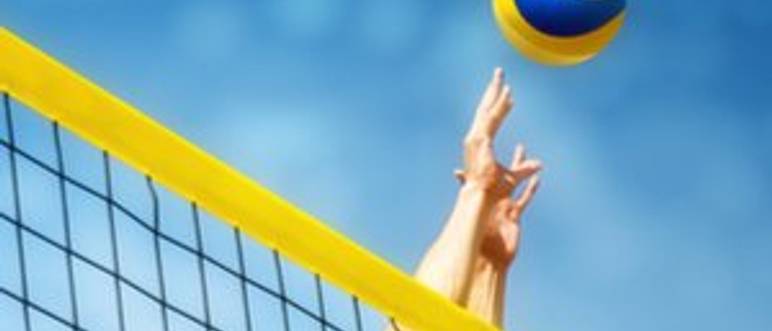 volleyball ueber netz gespielt