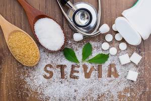 stevia und zucker