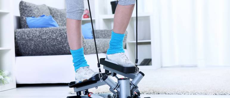 training auf dem swing stepper