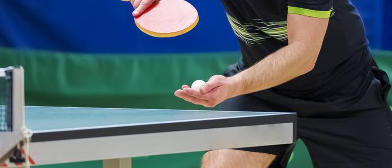 Tischtennisplatte Standardmaß