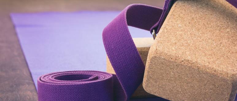 yogablock inklusive yogagurt 